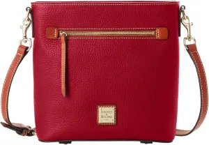 Dooney & Bourke Handbag, Pebble Grain Zip Crossbody - Wine