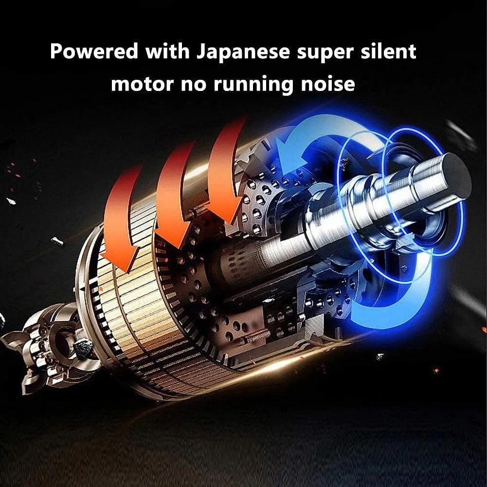 Double Watch Winder for Automatic Watches Wood Shell Piano Paint Exterior Adapter and Powered Quiet Motor Good