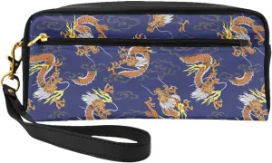 Dragon Legend Travel Toiletry Bag for Women Men Lightweight Small Cosmetic Makeup Bag Organizer Portable Storage Zipper Shaving Bags With Handle for Toiletries Shaving Accessories