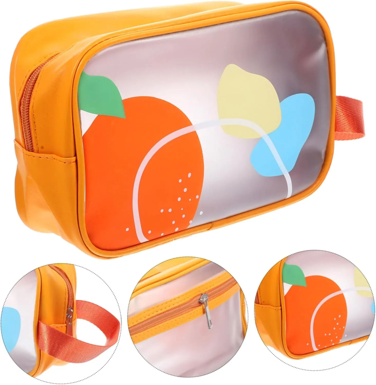 Dry Wet Separation Beach Bag Compact Travel Makeup Toiletry Storage for Swimsuit Cosmetics and Accessories for Vacation Camping and Daily Use