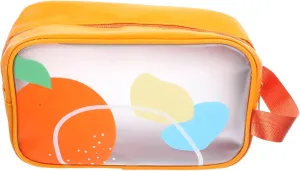 Dry Wet Separation Beach Bag Compact Travel Makeup Toiletry Storage for Swimsuit Cosmetics and Accessories for Vacation Camping and Daily Use