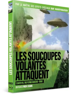 Earth vs. the Flying Saucers (1956) [ Blu-Ray, Reg.A/B/C Import - France ]