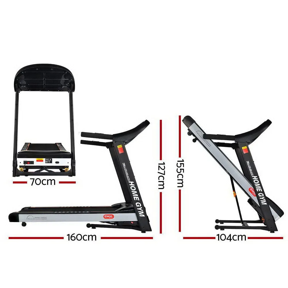 Efit Treadmill Electric Auto Incline Home Gym Fitness Exercise Machine 450mm - ONLINE ONLY