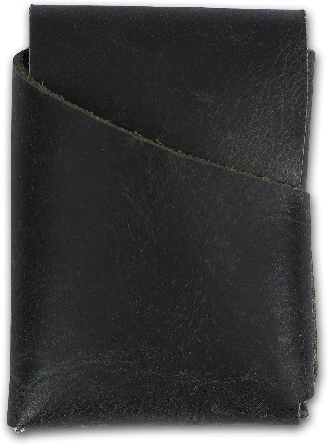 Elegant Full-Grain Leather Playing Card Holder - Handcrafted, Secure Playing Card Case - Ideal for Poker, Bridge - Stylish Travel Accessory (Green)