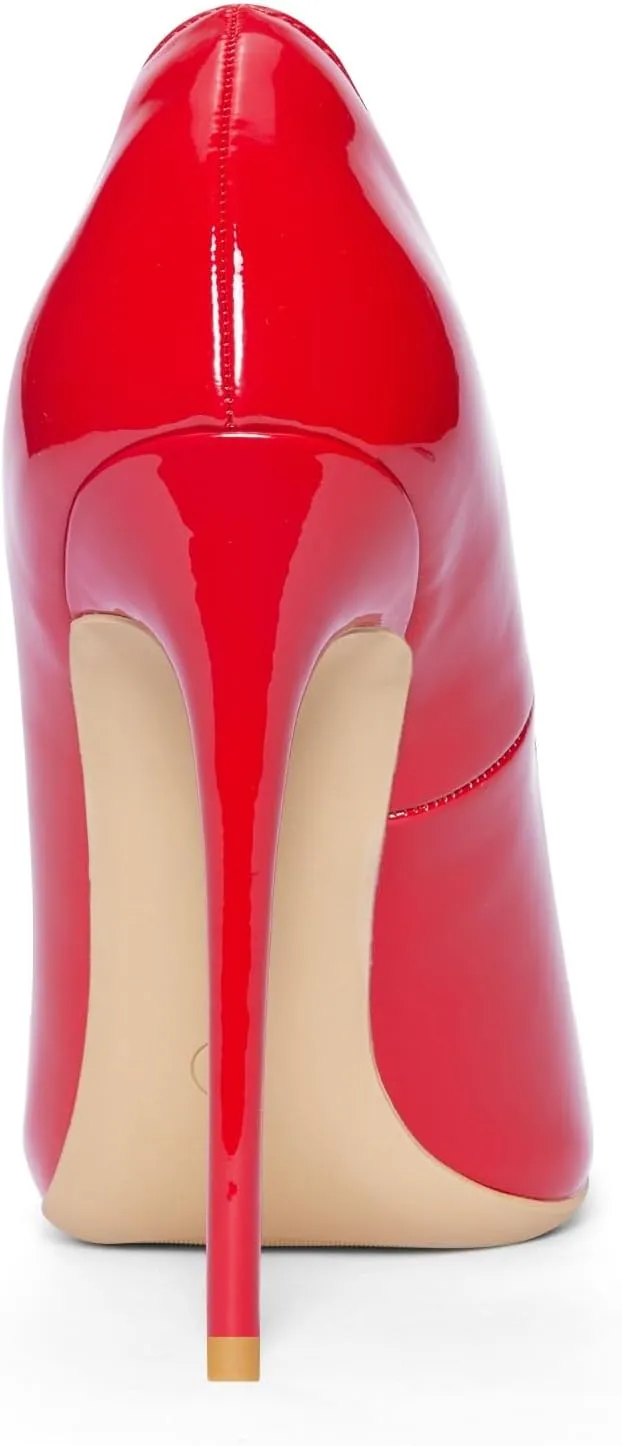 Elisabet Tang Women Pumps, Pointed Toe High Heel 4.7 inch/12cm Party Stiletto Heels Shoes