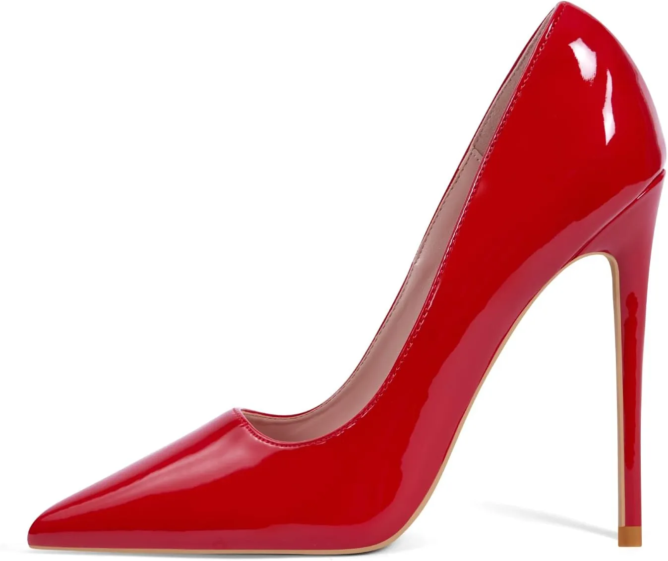Elisabet Tang Women Pumps, Pointed Toe High Heel 4.7 inch/12cm Party Stiletto Heels Shoes