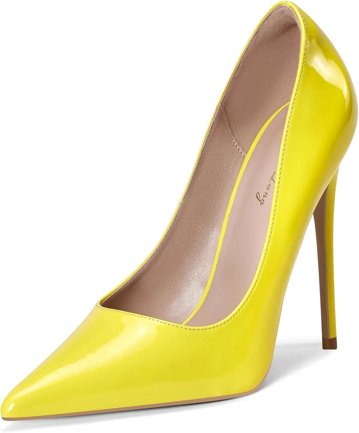 Elisabet Tang Women Pumps, Pointed Toe High Heel 4.7 inch/12cm Party Stiletto Heels Shoes