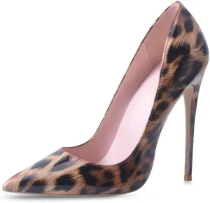 Elisabet Tang Women Pumps, Pointed Toe High Heel 4.7 inch/12cm Party Stiletto Heels Shoes