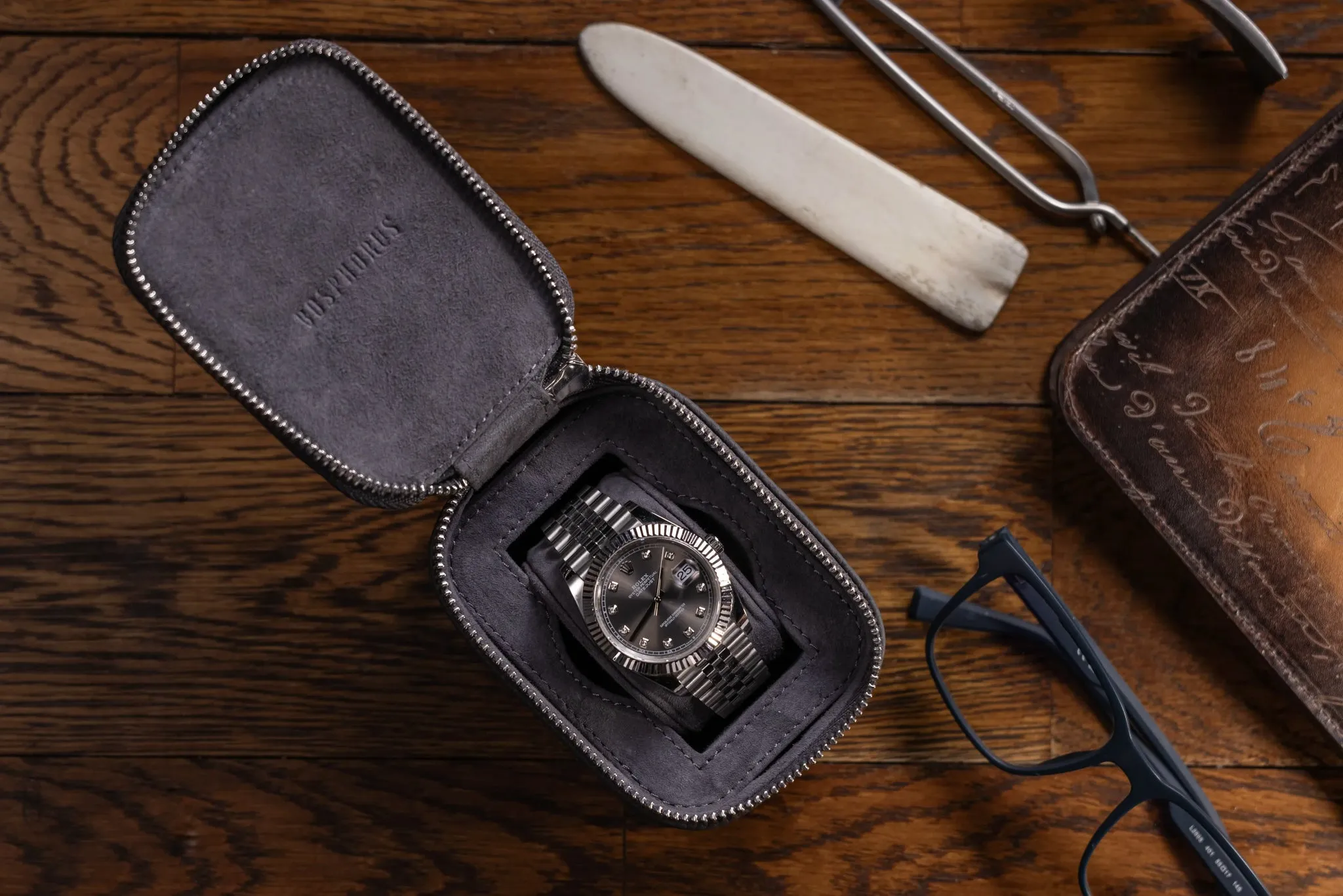 Ephesus Watch Case - Silky Black