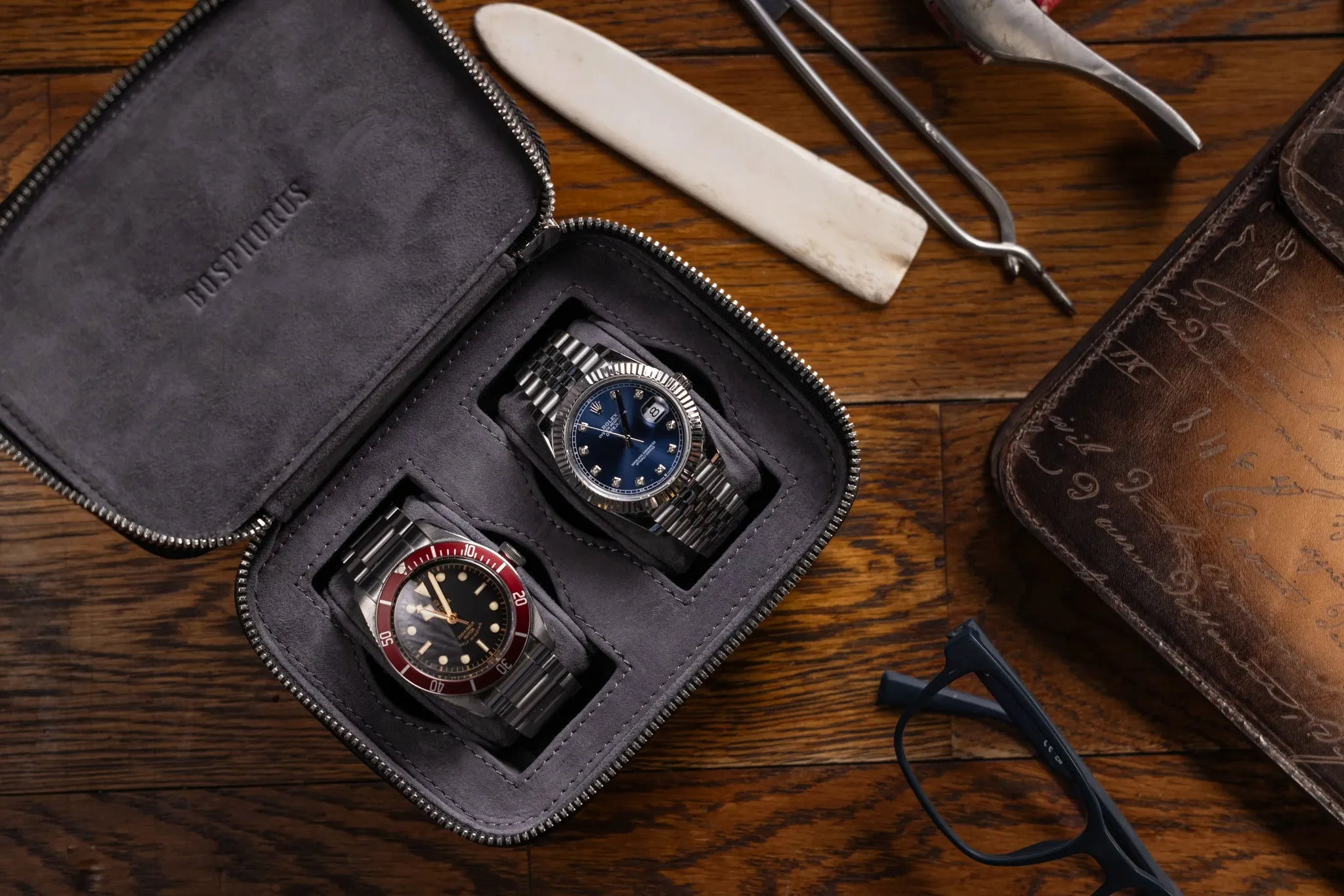 Ephesus Watch Case - Silky Black