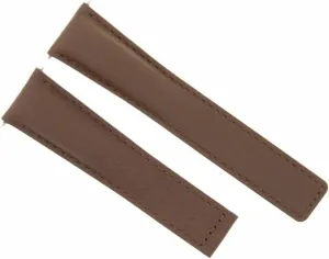 Ewatchparts 22mm Leather Watch Band Strap Compatible With Tag Heuer Monaco WV2115 WV211A Carrera Light Brown