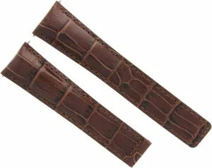 Ewatchparts Leather Watch Band Strap Deployment Clasp 20/16mm Compatible With Tag Heuer Monza FC5012 Brown