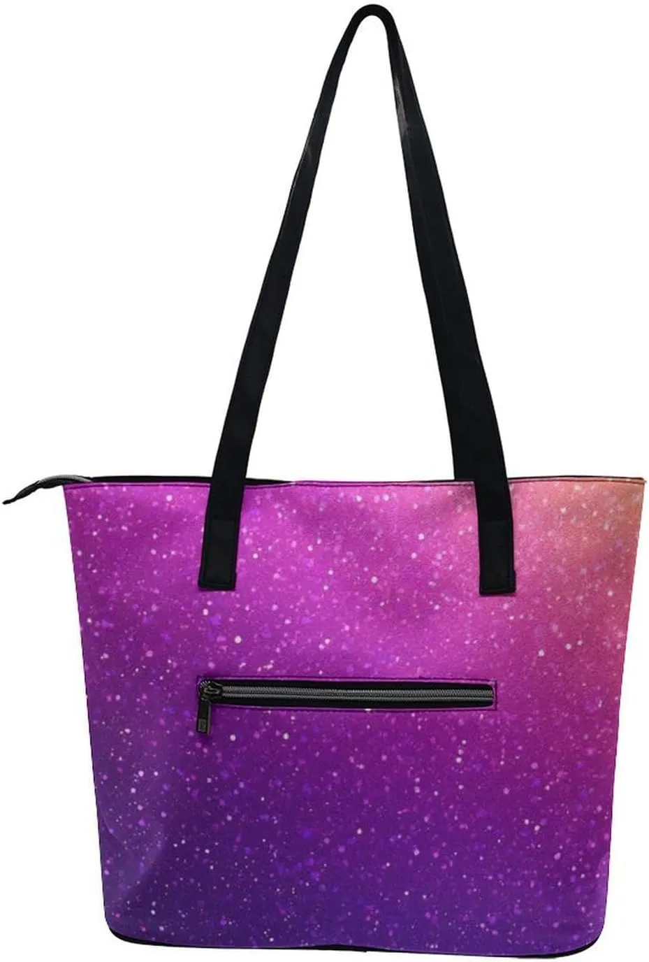 Fashion Leather Tote Bag Travel Work Daily Essentials Handbag Unisex Handbag