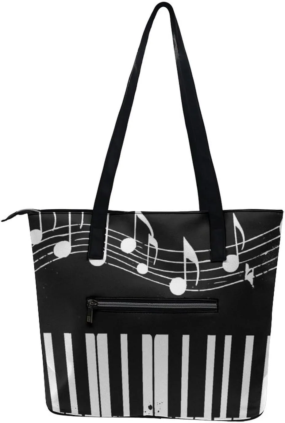 Fashion Leather Tote Bag Travel Work Daily Essentials Handbag Unisex Handbag