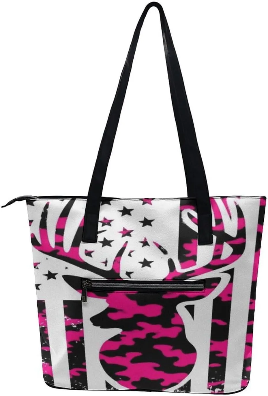 Fashion Leather Tote Bag Travel Work Daily Essentials Handbag Unisex Handbag