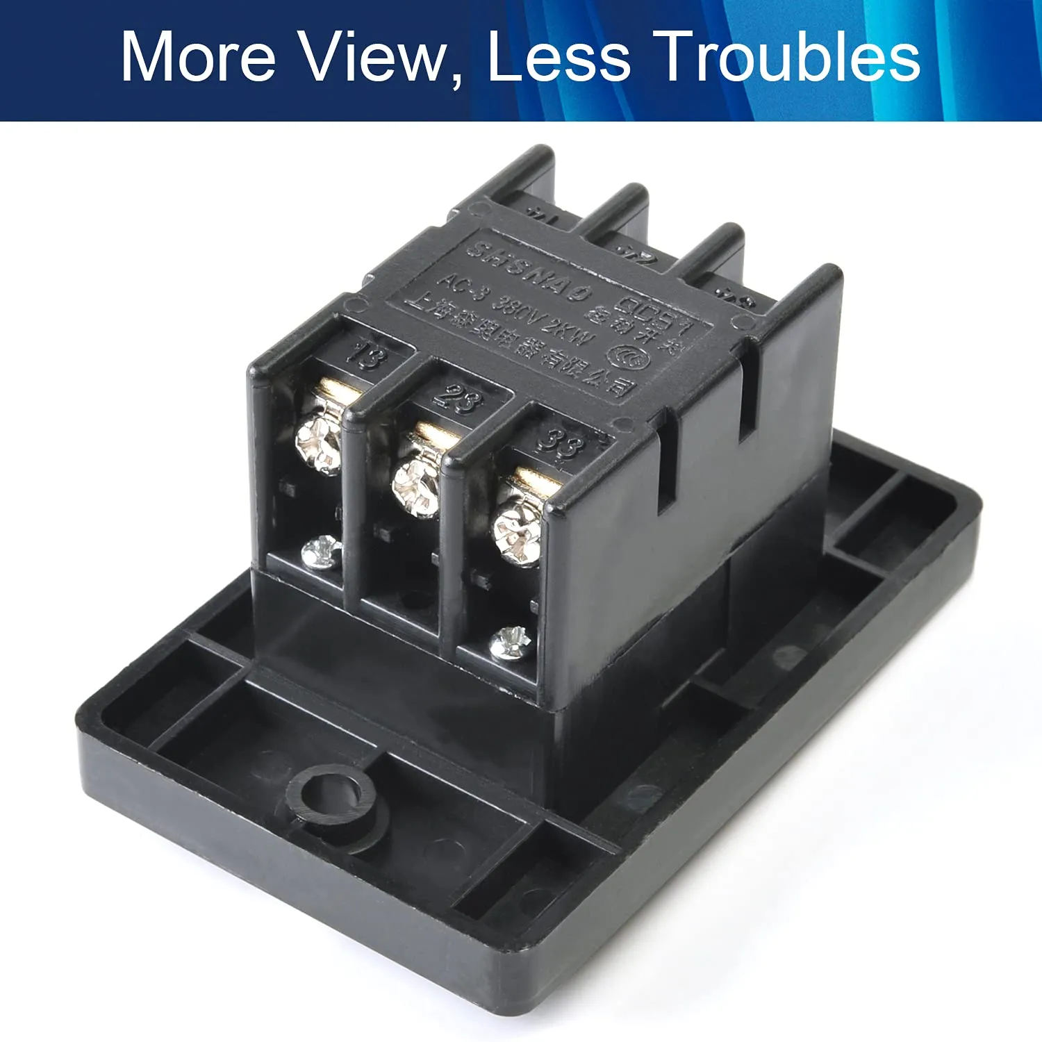 Fielect Start Stop ON/Off 2 Positions Latching Push Button Switch Small Panel 2KW for Electric Tool