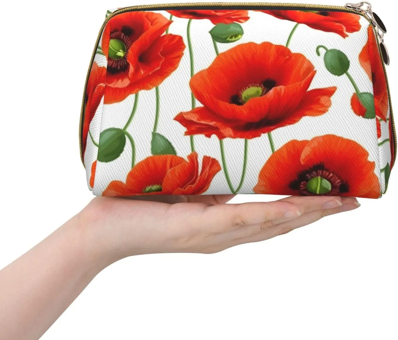 Flower Toiletry Pouch, Travel-Friendly Makeup Organizer For Makeup Brushes, Lipsticks