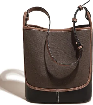 FOXLOVER Bucket Bags for Women, Small Bucket Purses, Adjustable Strap Shoulder Bag