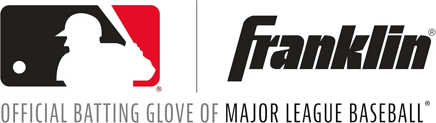 Franklin Sports MLB Baseball Gloves - Powerstrap Adult & Youth Batting Gloves for Men, Women, Boys & Girls