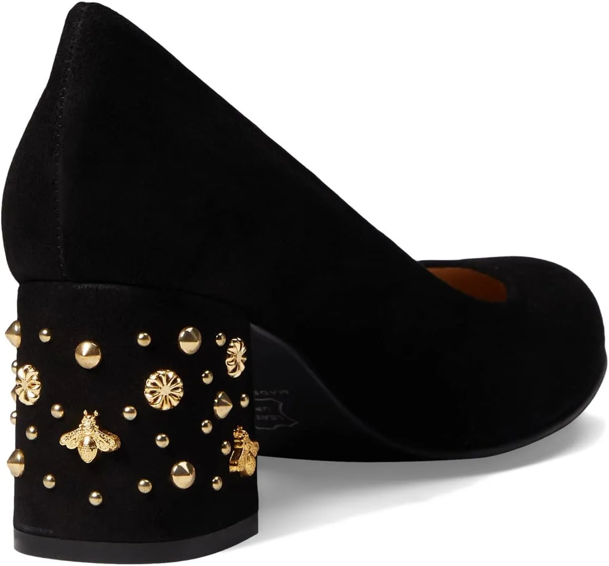French Sole Empress - Heels for Women - Smooth Leather Upper - Almond Toe Silhouette - Leather Outsole