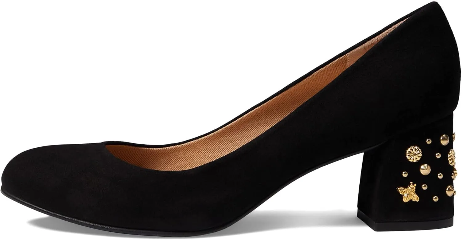 French Sole Empress - Heels for Women - Smooth Leather Upper - Almond Toe Silhouette - Leather Outsole