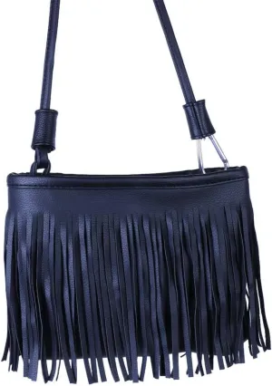 Fringed Cross-Body Bag