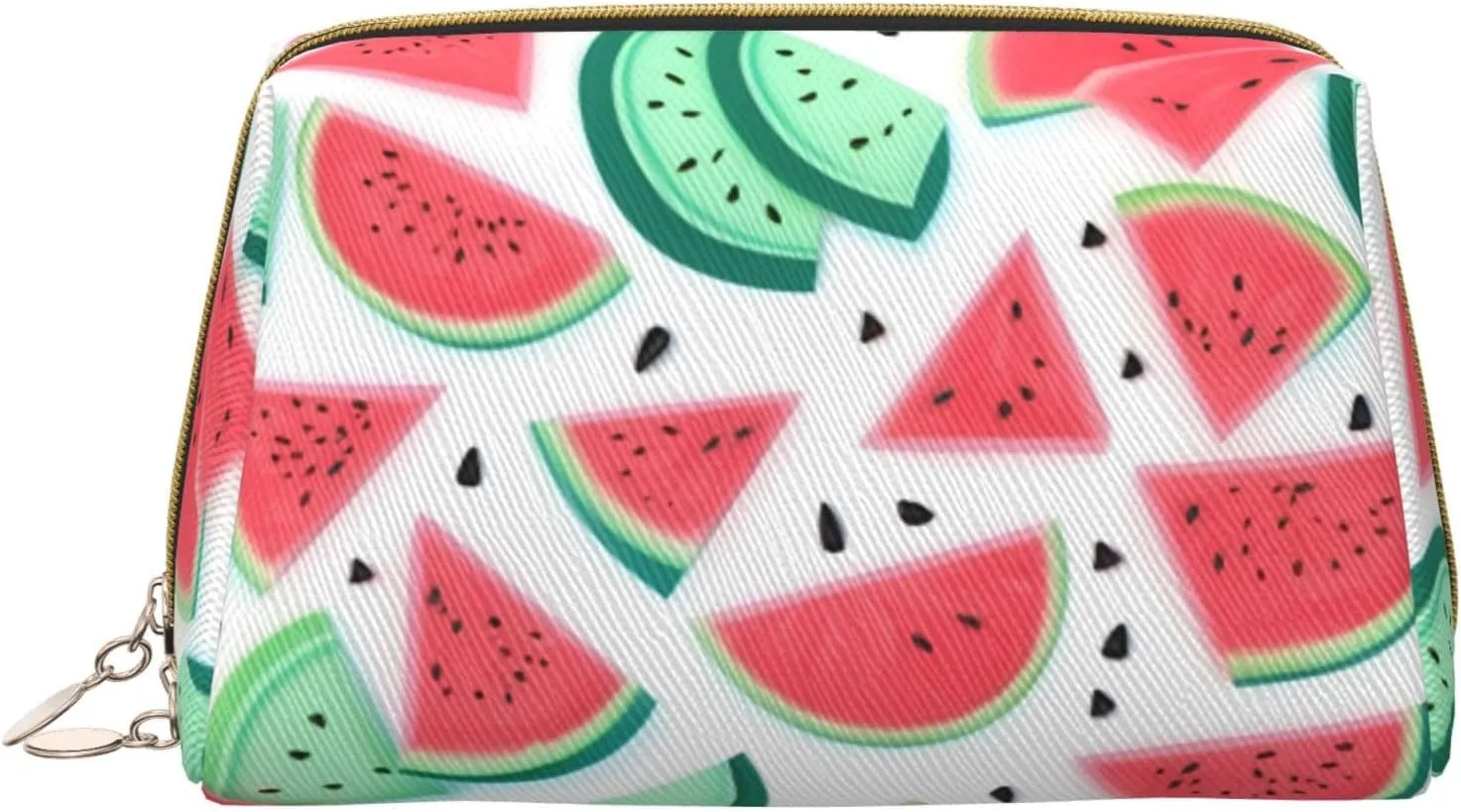 Fruits Watermelon Toiletry Pouch, Travel-Friendly Makeup Organizer For Makeup Brushes, Lipsticks