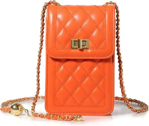 FSD.WG Women Small Crossbody Cell Phone Purse Leather Phone Purse Mini Messenger Shoulder Handbag Wallet