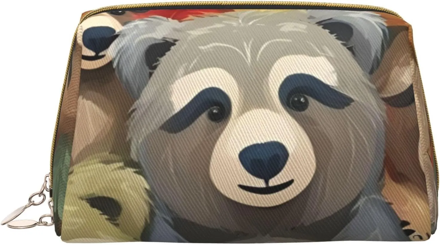 Funny Sloths Toiletry Pouch, Travel-Friendly Makeup Organizer For Makeup Brushes, Lipsticks