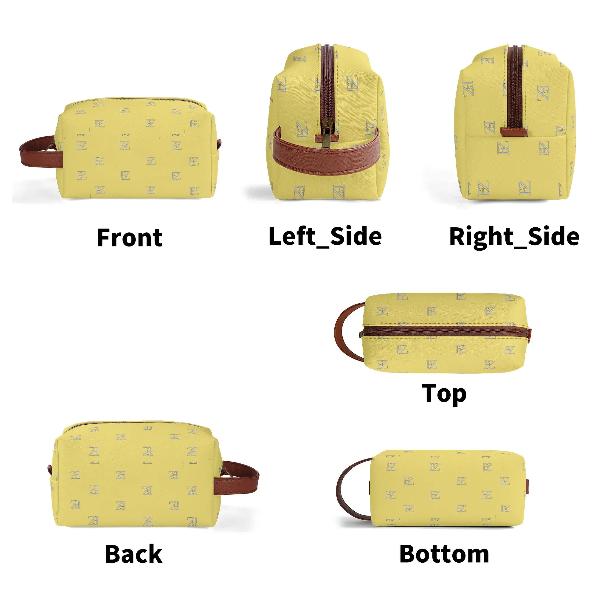 FZ Travel PU Leather Toiletry Bag