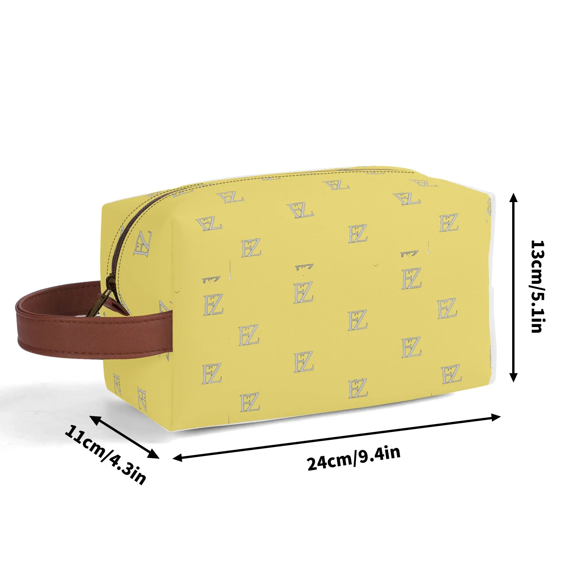 FZ Travel PU Leather Toiletry Bag