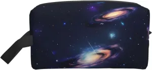 Galaxy in The Universe print Toiletry Bag for Men,Toiletry Organizer Dopp Kit Shaving Bag for Toiletries Accessories