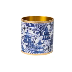 Garden Party Enameled Napkin Ring (4 Pack)