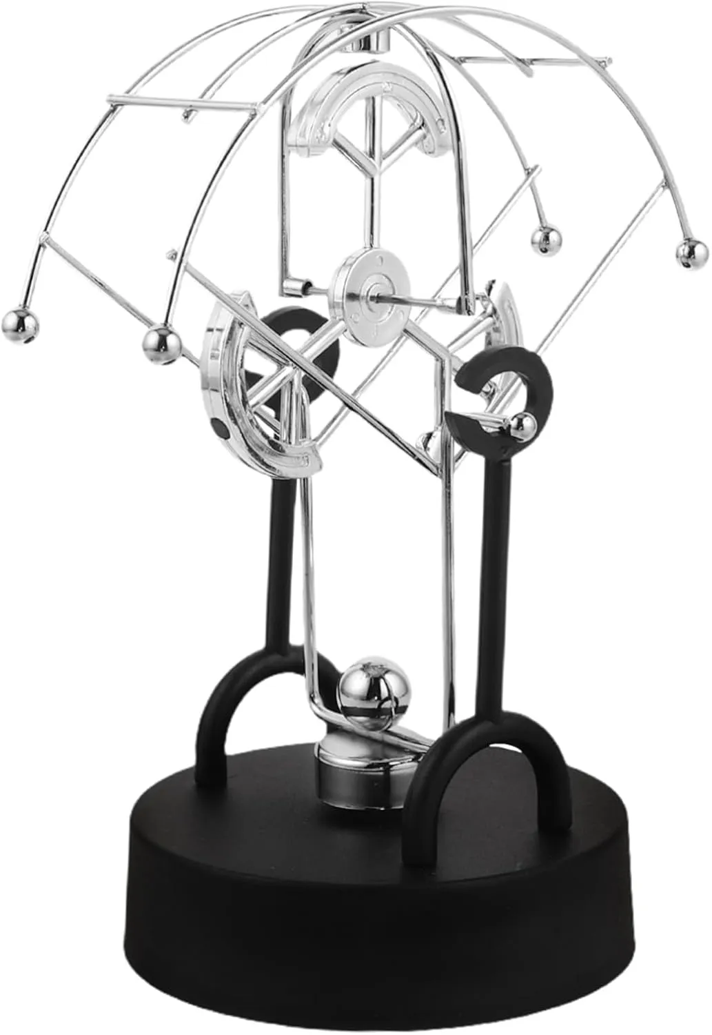 Garneck Perpetual Motion Device Chic Decorative Ornament for Office Desks Display Elegant Desk Accessory for Office Workers No Batteries Required