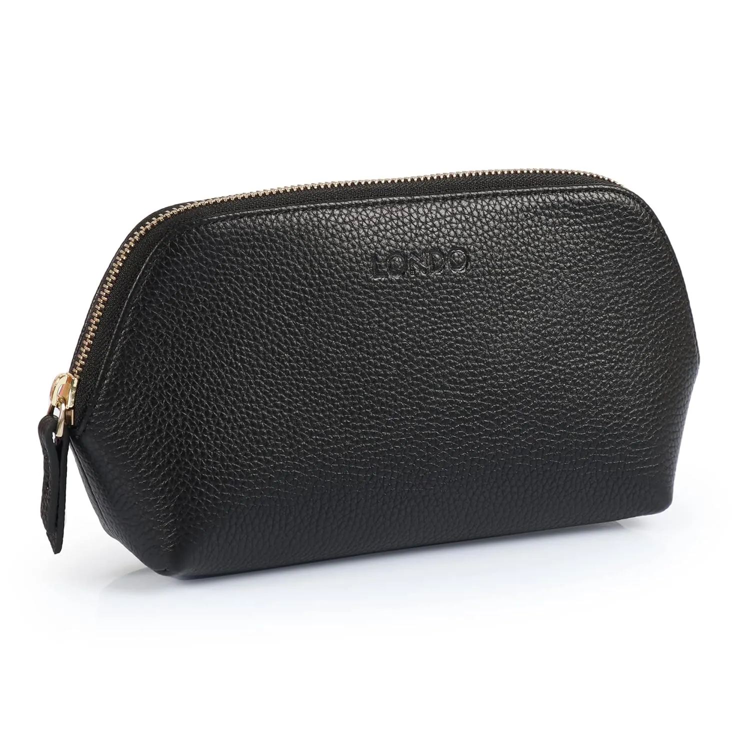 Genuine Leather Makeup Bag – Cosmetic Pouch, Travel Organizer, Toiletry Clutch for Women, Stylish & Durable Storage for Essentials