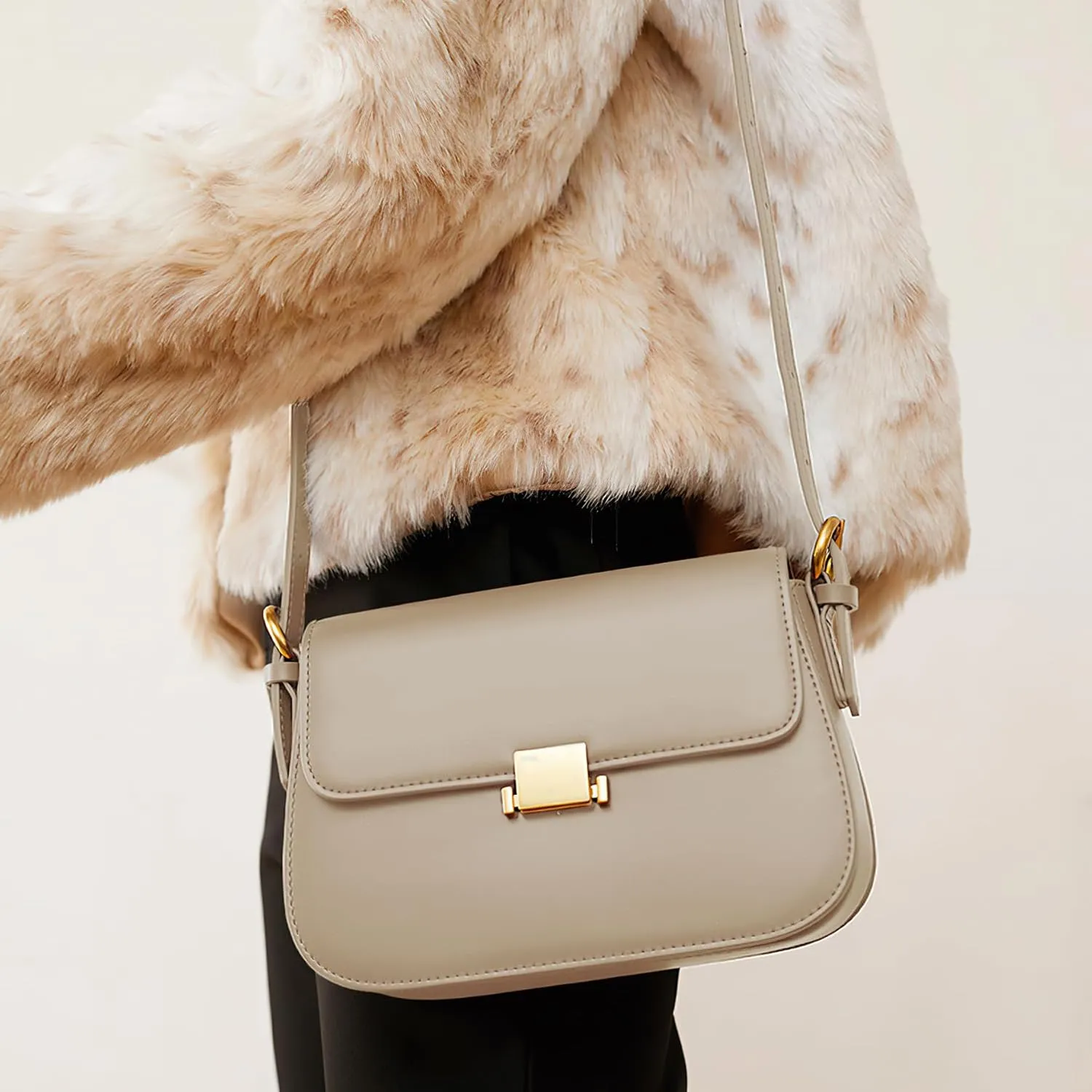 Genuine Leather Shoulder Bag for Women Crossbody Bags Women's Small Handbags Leather Purses
