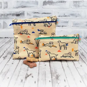 Golden Retriever Personalized Reusable Food Bag