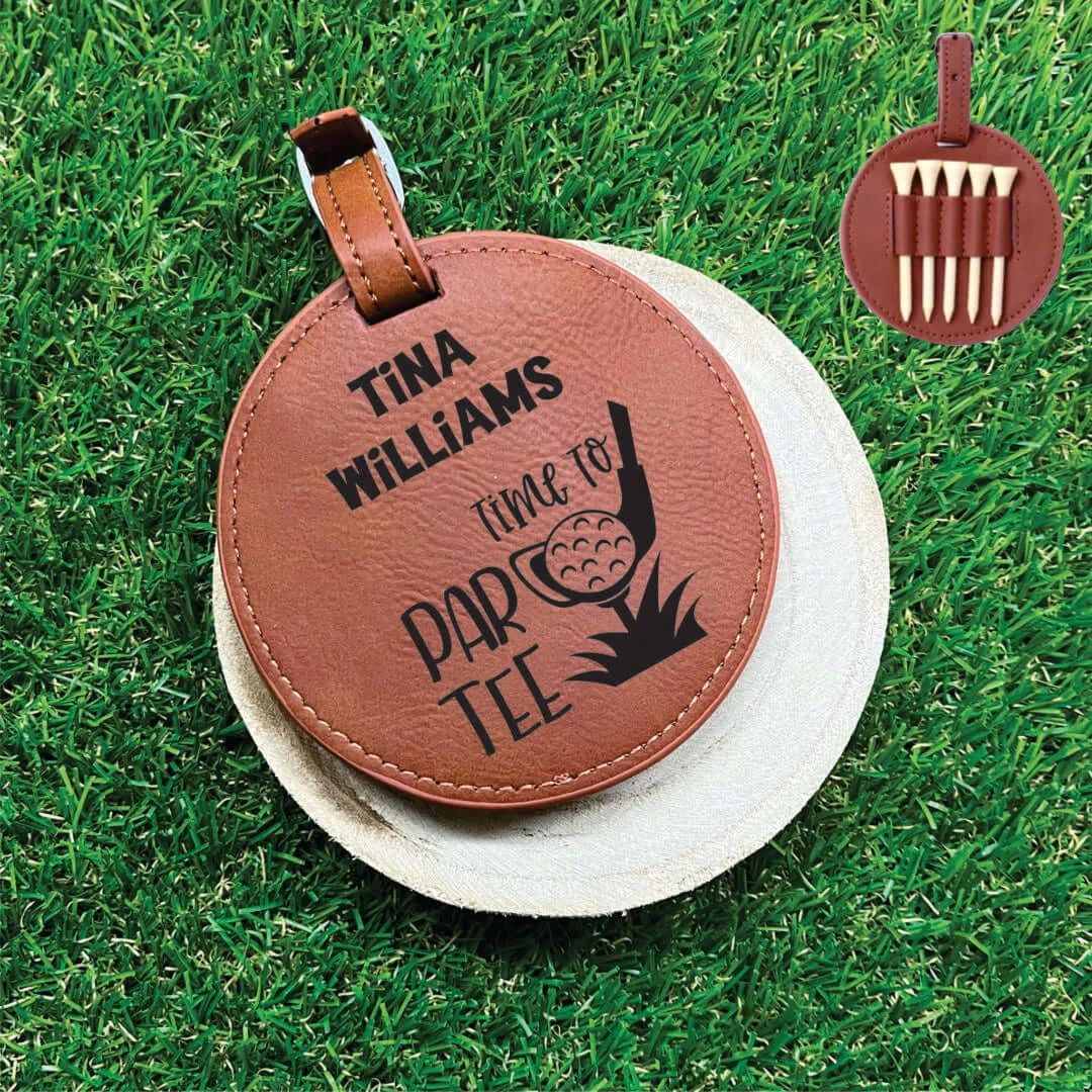 Golf Tee Holder - Time To Par-tee