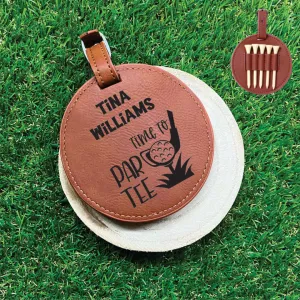 Golf Tee Holder - Time To Par-tee