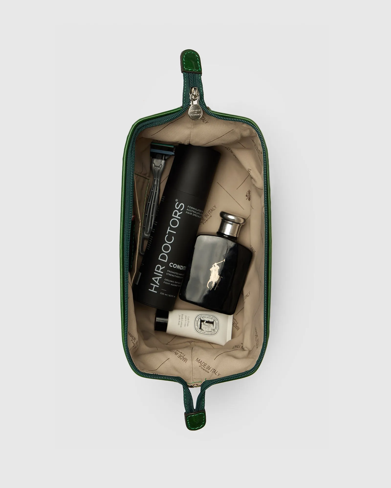 Grand Dopp Kit Green - Toiletry bag