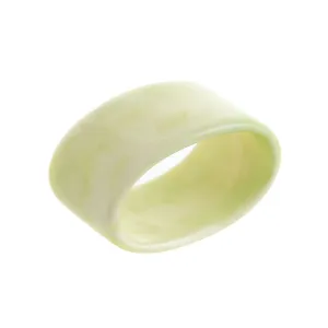 Green Resin Napkin Ring