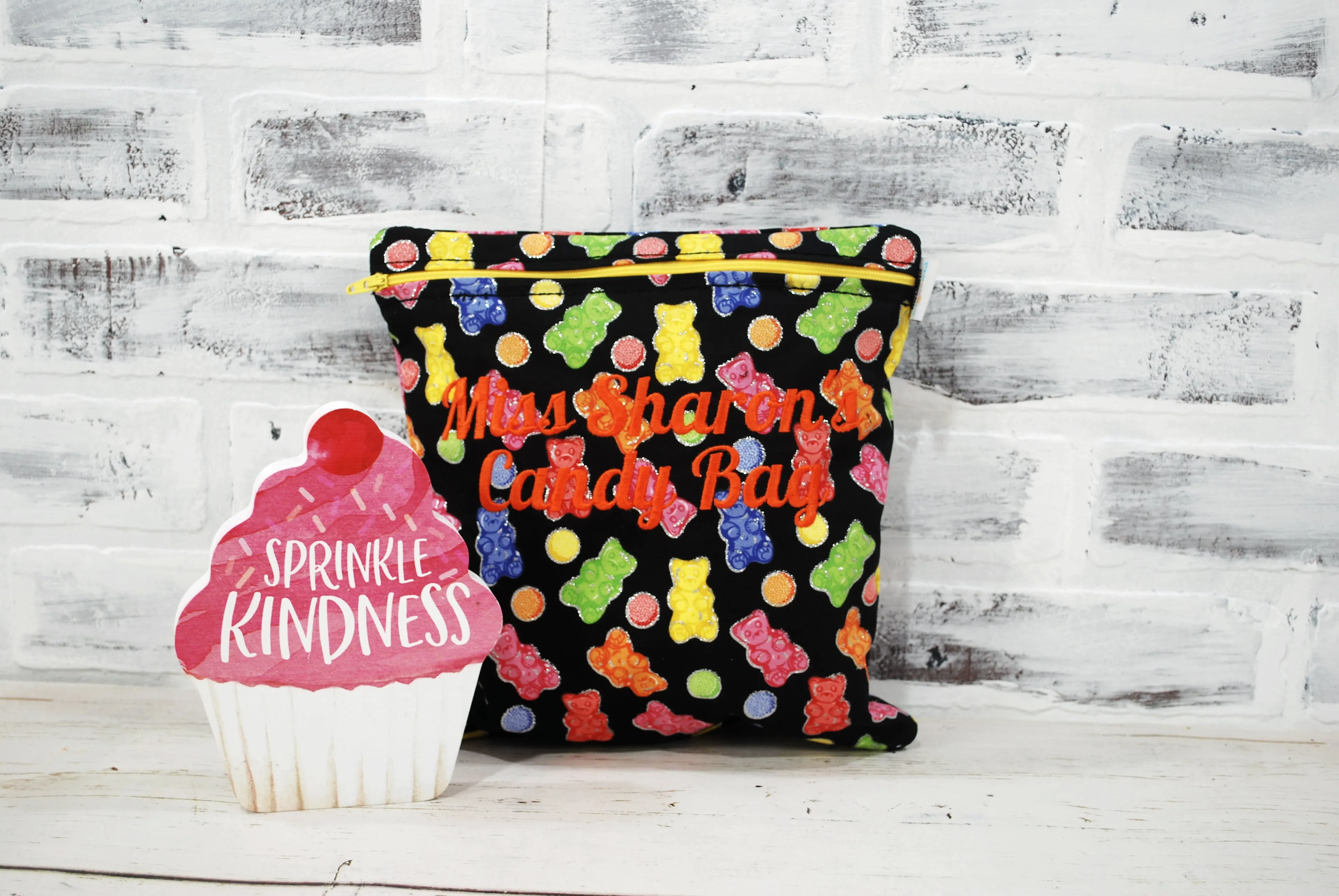 Gummy Bears Personalized Reusable Food Bag