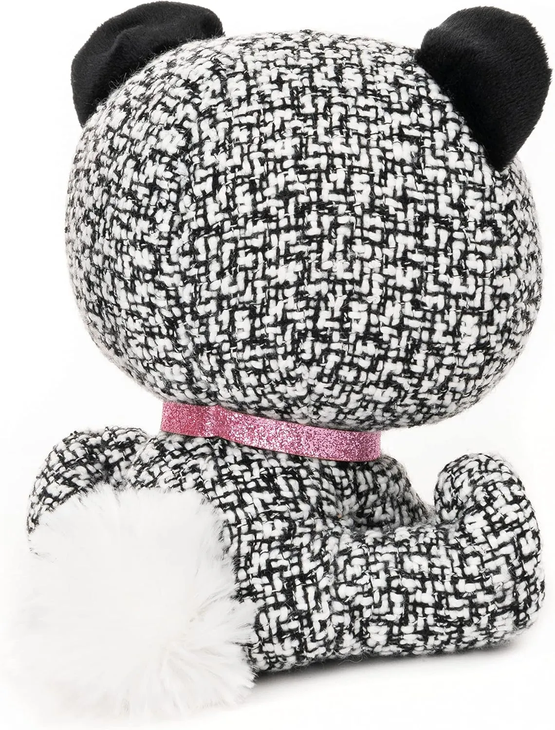 GUND P.Lushes Designer Fashion Pets Khloe O’Bearci Teddy Bear Premium Stuffed Animal, Black and White, 6”