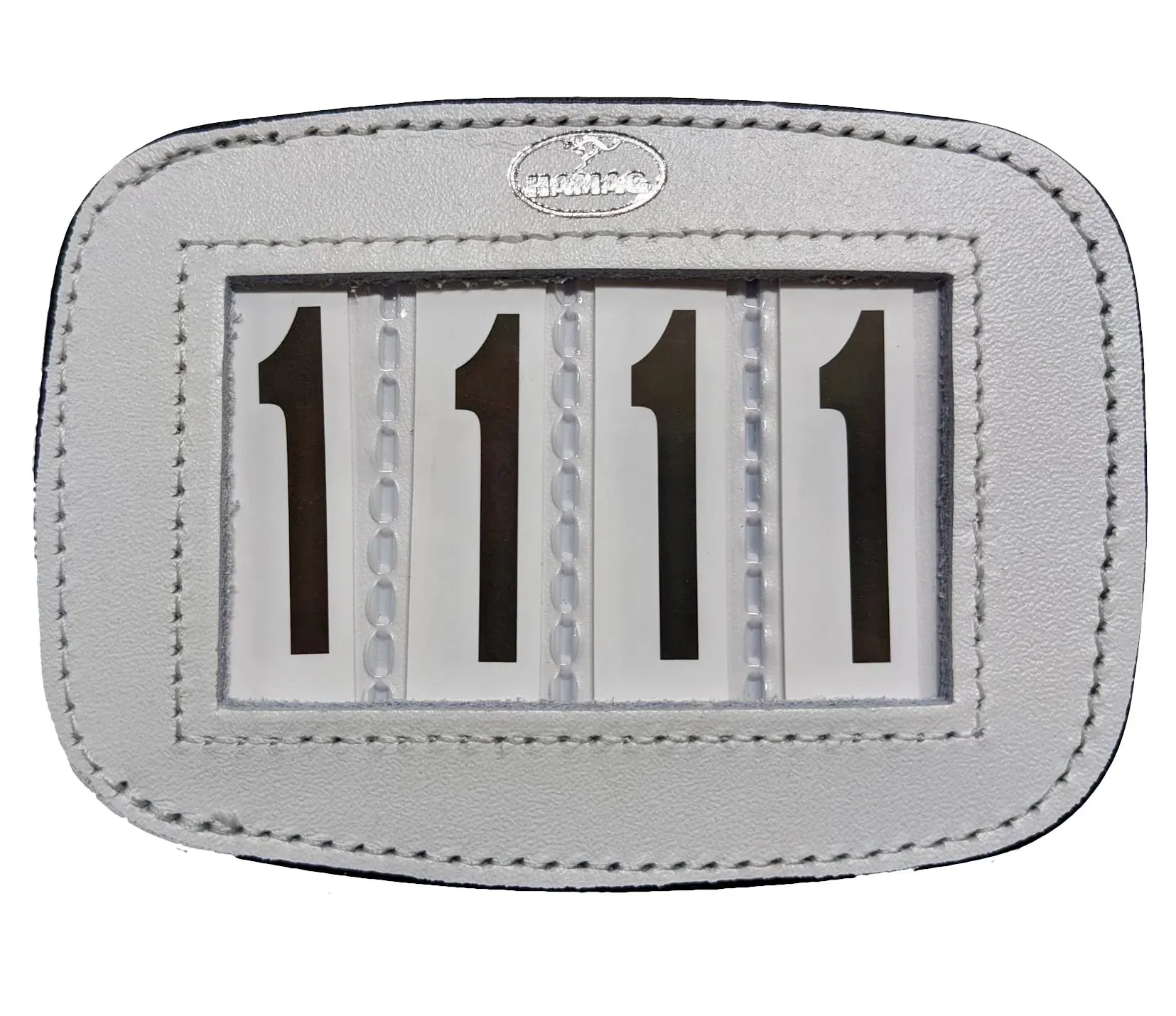 Hamag Leather Saddlecloth Number Holders