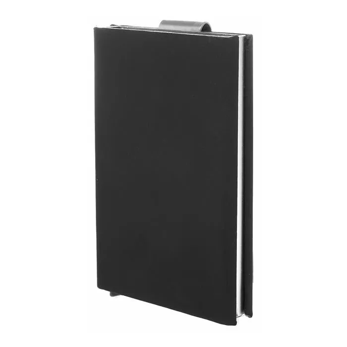 Hamlin Zackly Dompet Holder Klip Kartu dan Uang Kertas Material Metallic ORIGINAL - Black