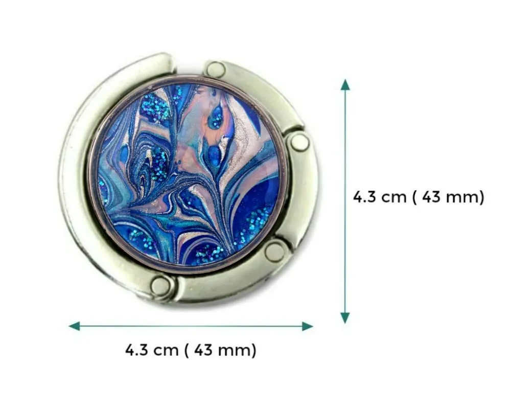 Handbag Holder for Bar, Purse Hook for Restaurant, Foldable Bag Hanger (STYLE E)
