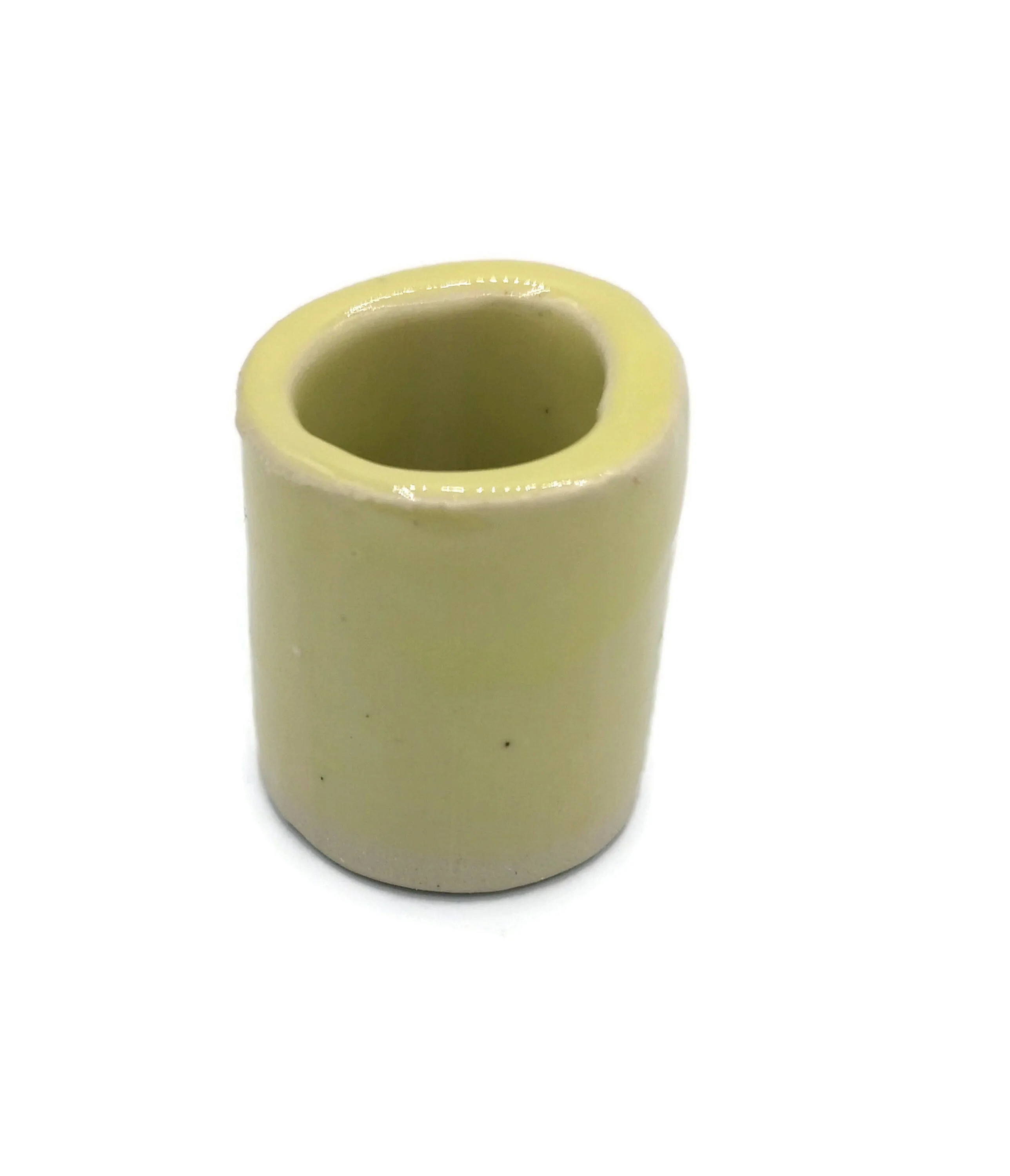 Handmade Ceramic Napkin Rings – Set of 4 Fancy Holiday Table Decor