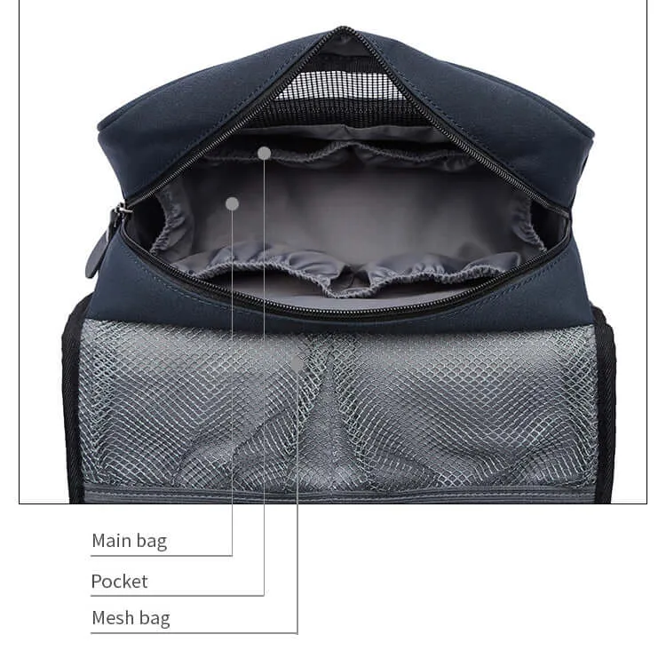 Hanging Waterproof Toiletry Bag – Travel Makeup & Storage Organiser