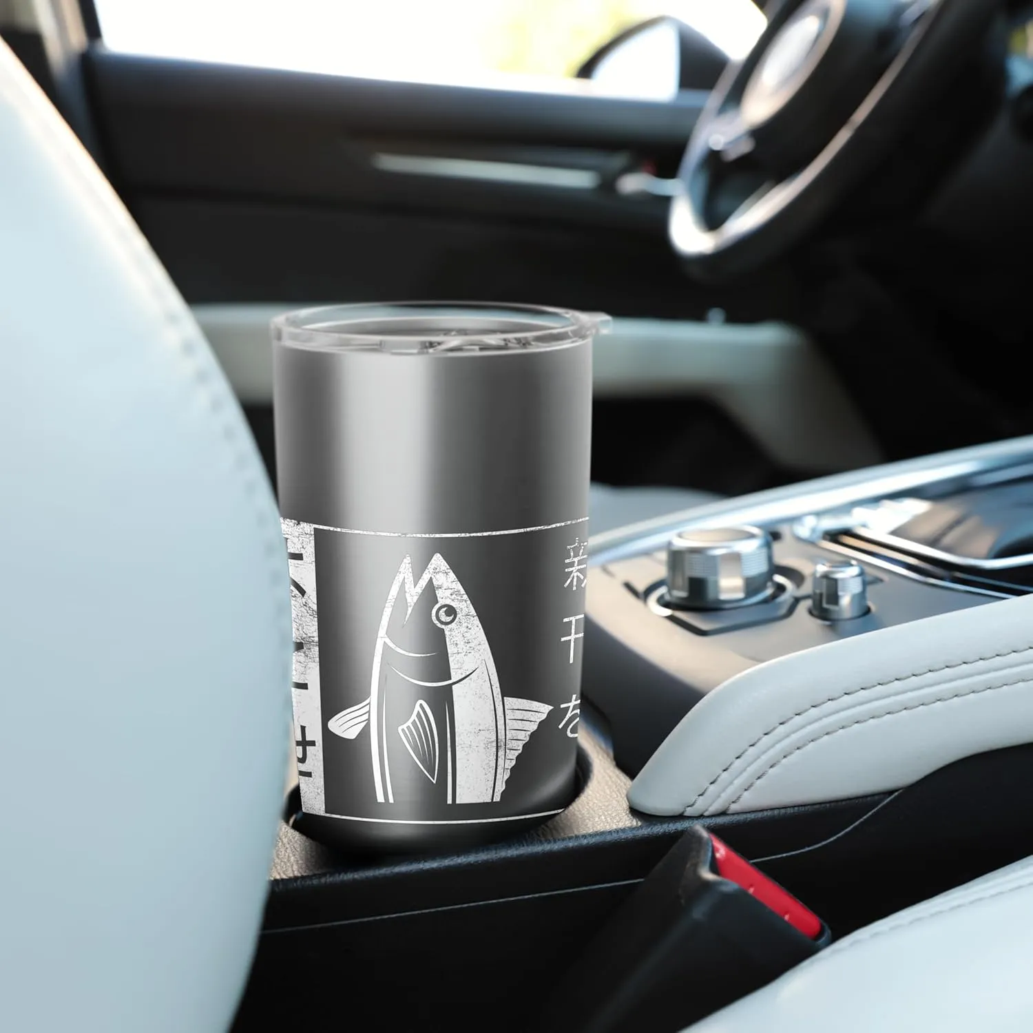 Harajuku Fish Japanese Anime Manga Aesthetic Culture Lover Stainless Steel Insulated Tumbler