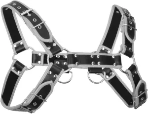 Harness for Man Adjustable Leather Harness Body Chest Half Harness Punk Belt Clubwear Costume
